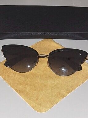 Kate Spade "Hello Sunshine" JANHAMS small black cat eye frames
